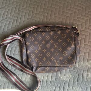 Designer Brown Crossbody Bag